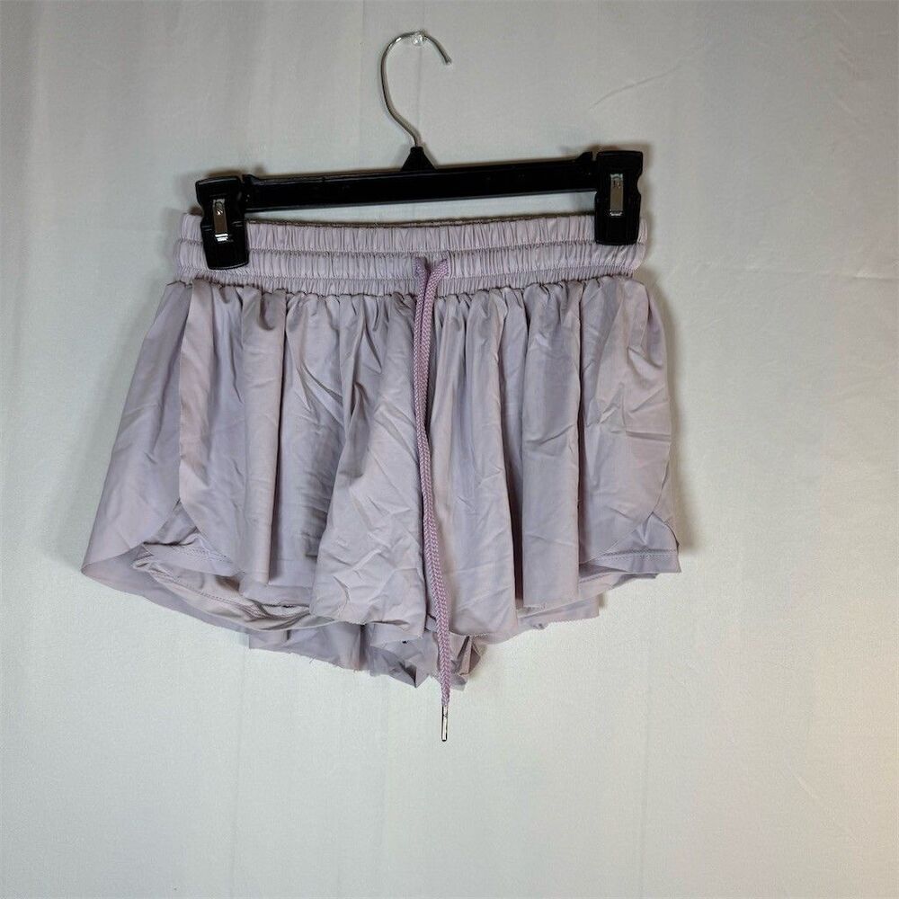 XSEYOGAI Skort Womens Size S Purple Flowy Butterfly Athletic Running